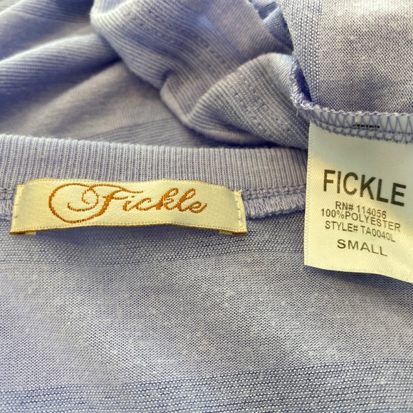 FICKLE LAVENDER TOP SIZE SMALL - Picture 16 of 16